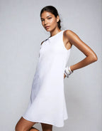 Exclusive Linen Look Smock Mini Dress