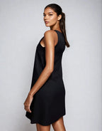 Exclusive Linen Look Smock Mini Dress