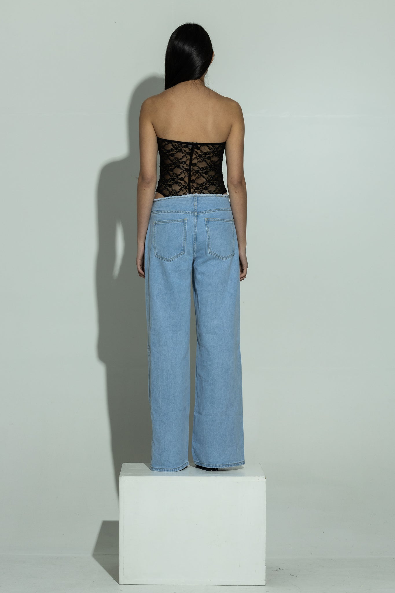 Lace corset body