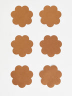 FK 3 pack nipple covers in tan