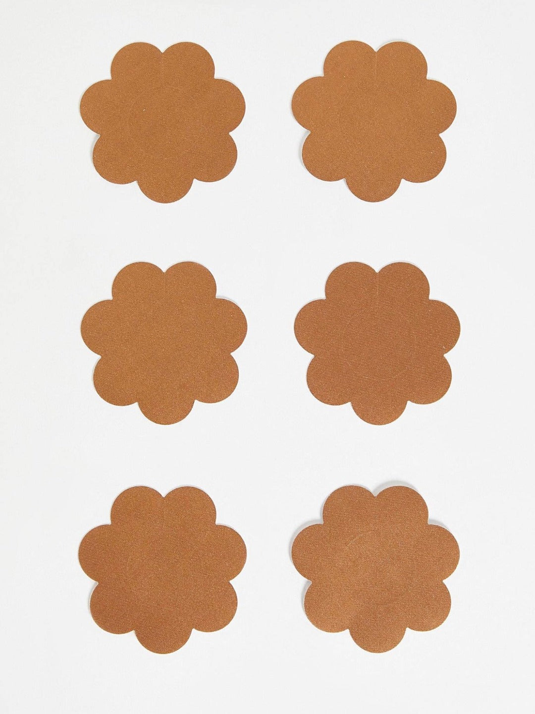 FK 3 pack nipple covers in tan