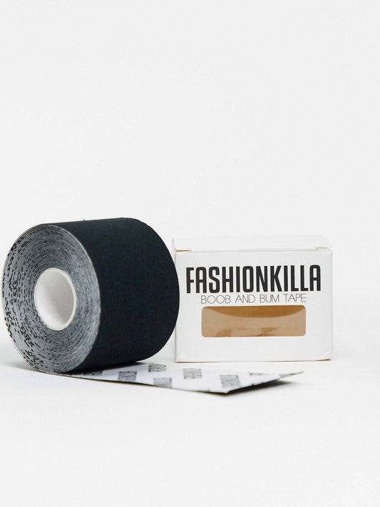 FK boob & bum tape multi use lifting tape in deep black